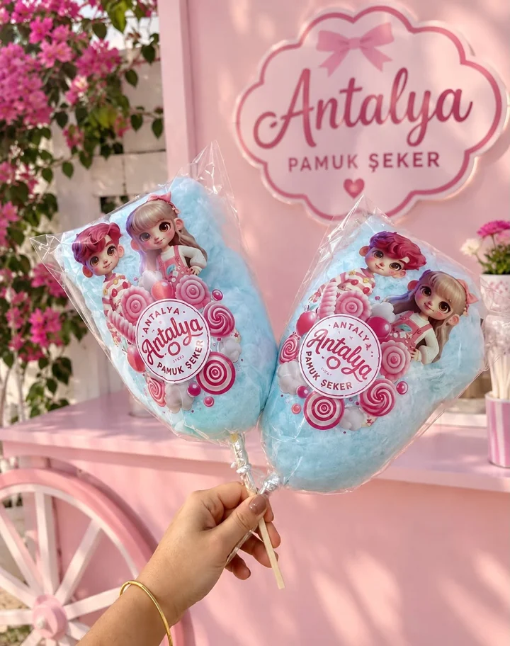 Kutlamaların renkli köşesi — @antalyapamukseker Instagram paylaşımı
